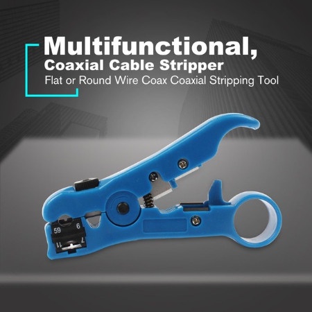 Automatic Cable Wire Stripper RG59 RG6 RG11 - Pengupas Kabel
