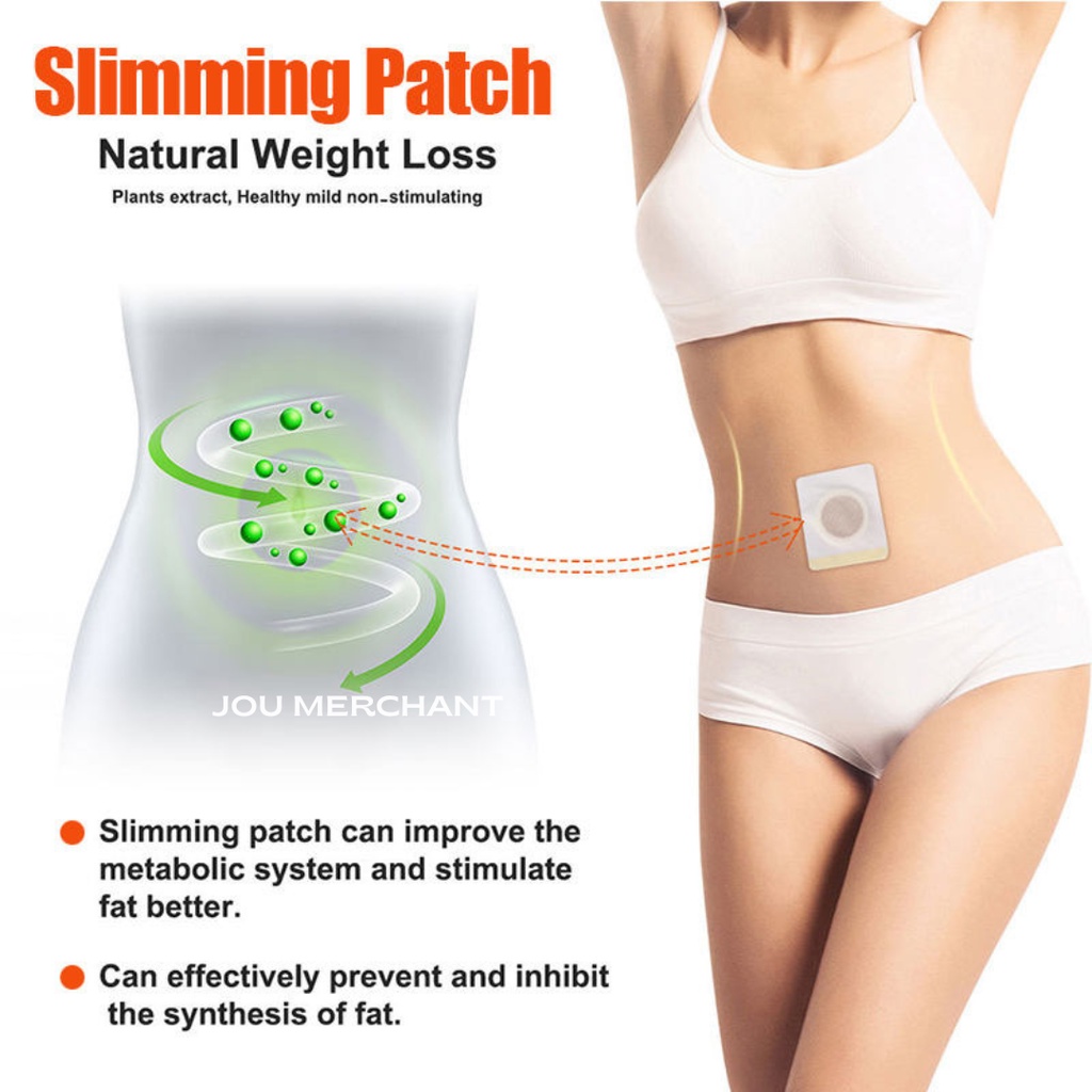 Koyo Pelangsing Slim Patch - Pembakar Lemak isi 10 PCS / Slimming Patch Magnetic / Penurun Berat Badan