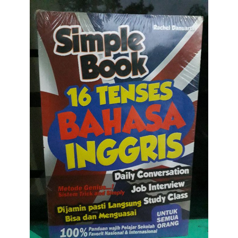 buku simple book 16 tenses bahasa inggris