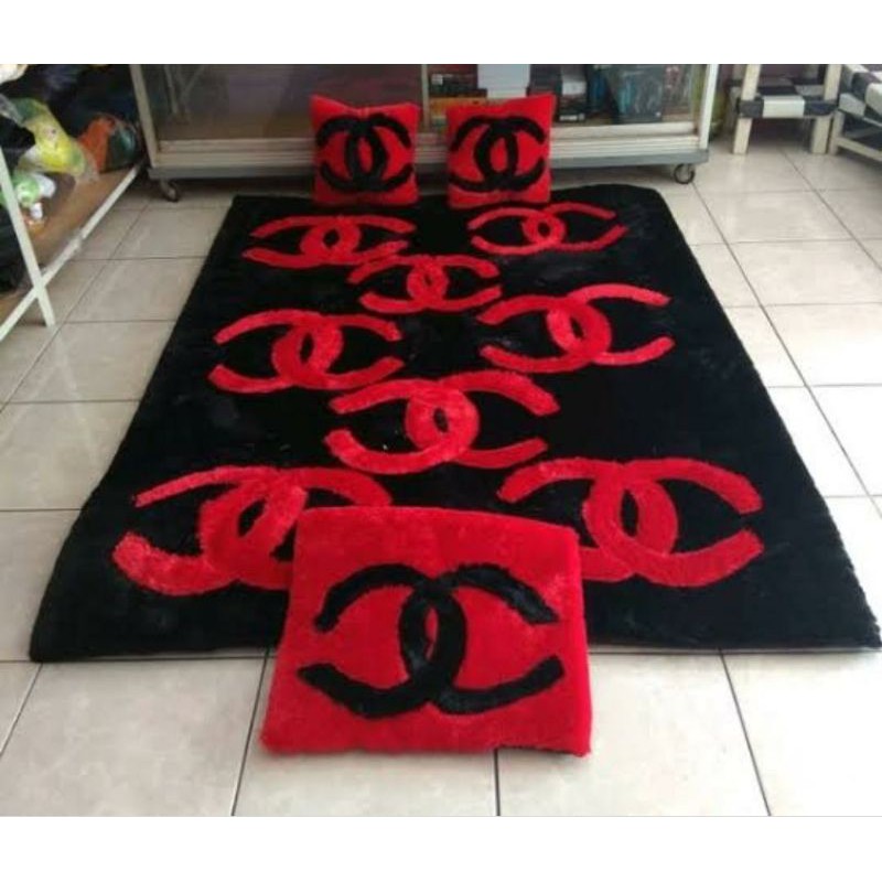 Karpet bulu Rasfur Karakter 5 cm