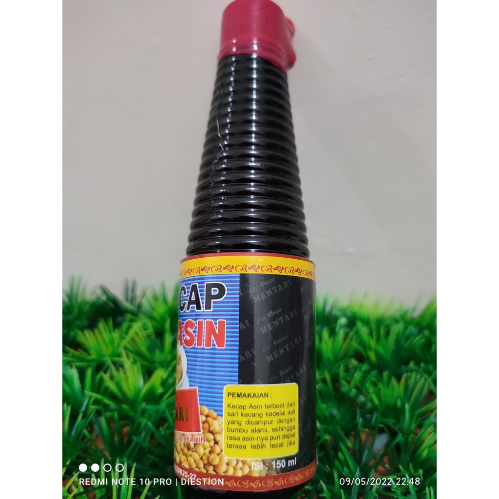 Kecap Asin Cap Sinar Mentari 150ml [halal]