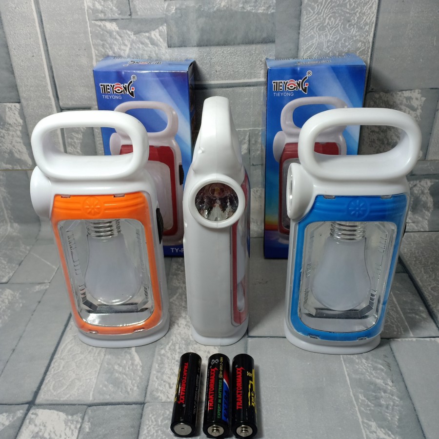 Lampu Emergency LED 2IN1 Lampu darurat
