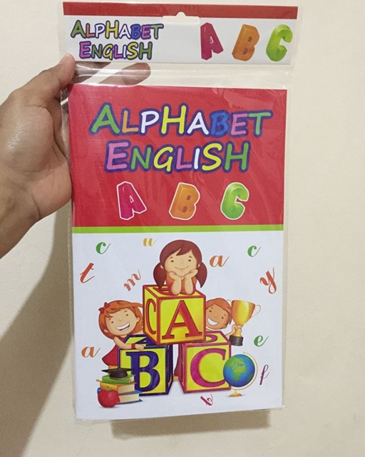 

Buku belajar alphabet abc lengkap dengan spidol