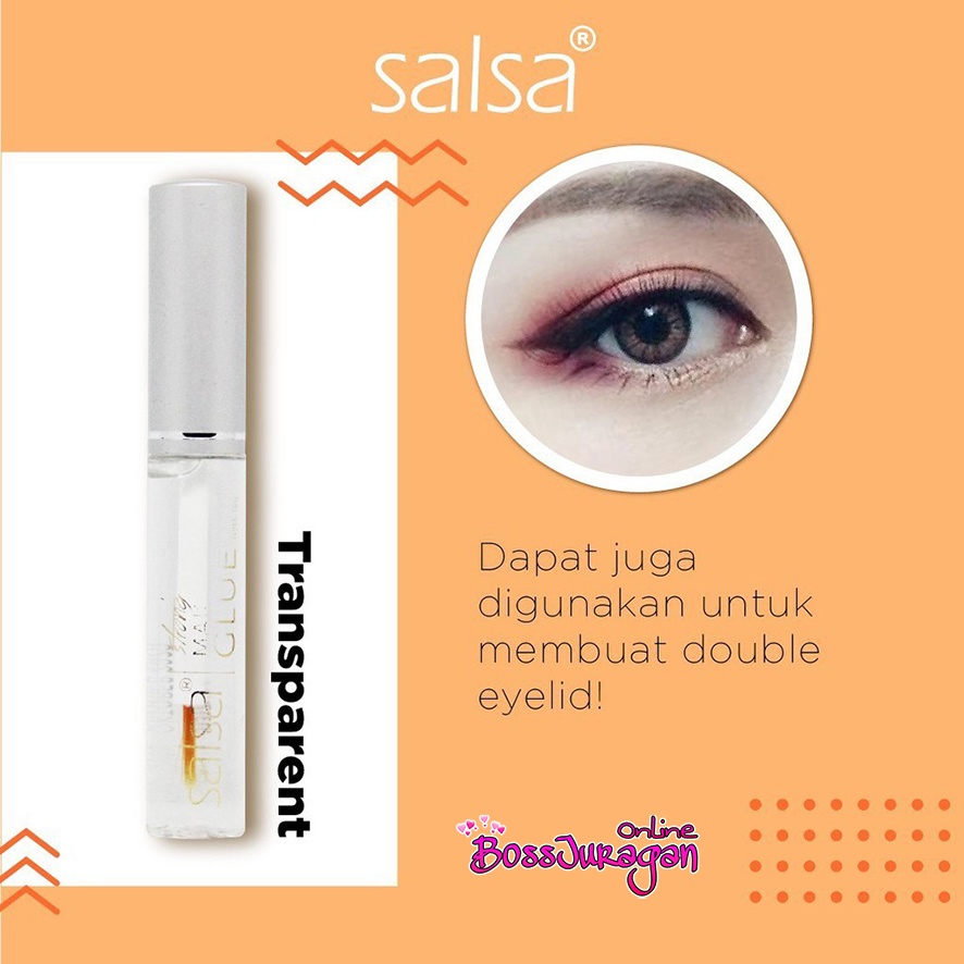 (BOSS) SALSA Strong Makeup Glue - Lem Bulu Mata