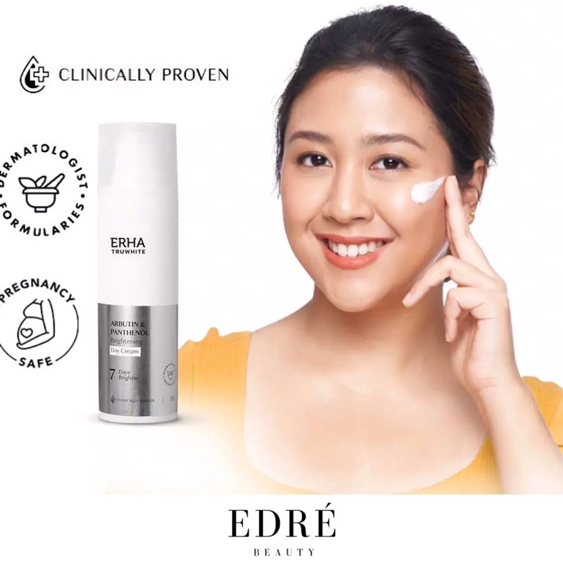 ERHA Truwhite Brightening Day Cream 30gr - Krim Pagi Pencerah Wajah