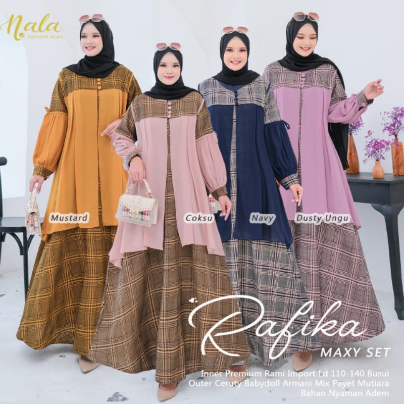 DRESS JUMBO RAFIKA SET MAXY BY NALA