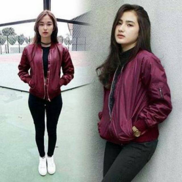 Bomber wanita / bomber couple / bomber jaket / bomber polos