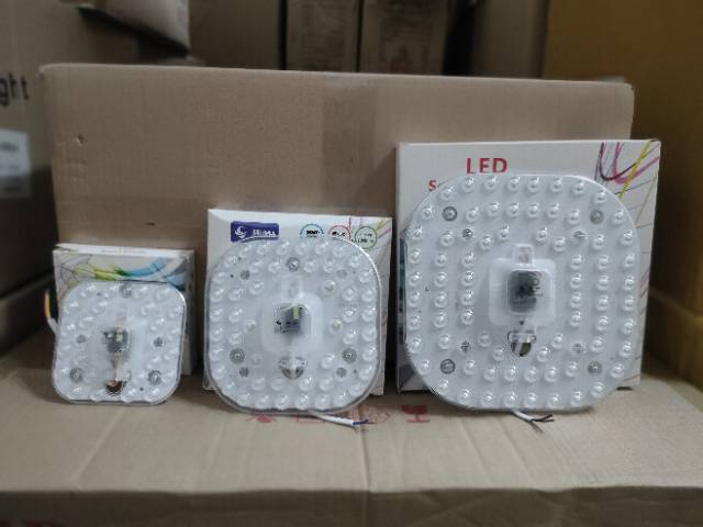 Modul Panel Lampu LED Magnet Warna Putih untuk Plafon Indoor