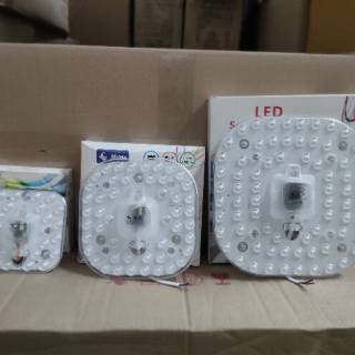 Modul Panel Lampu LED Magnet Warna Putih untuk Plafon Indoor