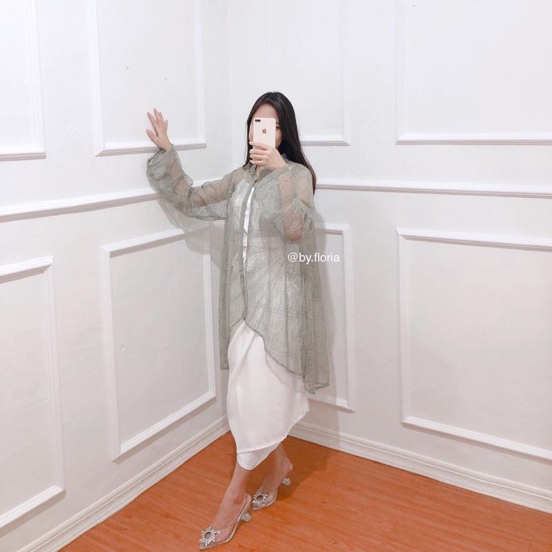 MOLLY OUTER KEBAYA MODERN (1 SET SUDAH TERMASUK OUTER INNER ROK LILIT)