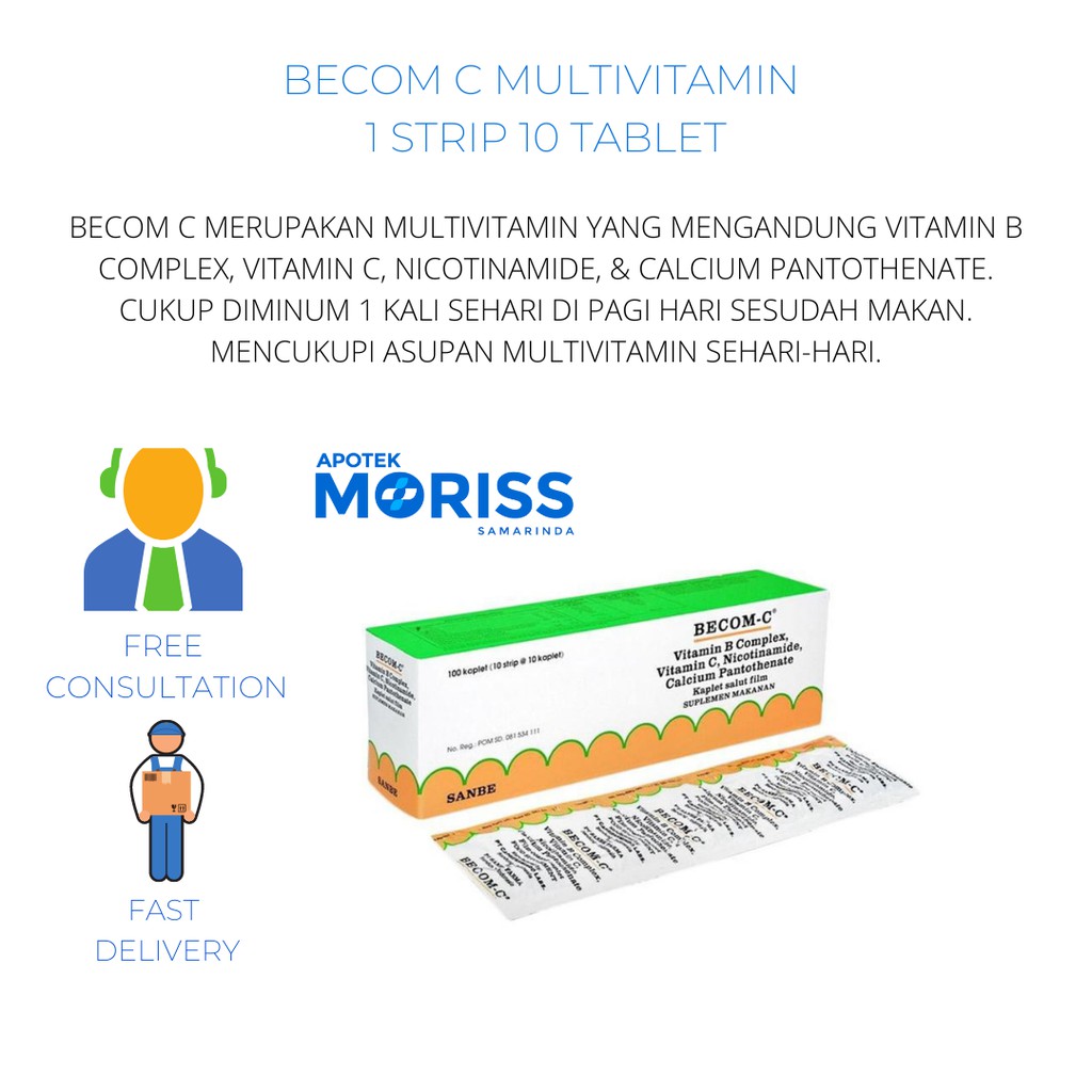 BECOM C MULTIVITAMIN SANBE