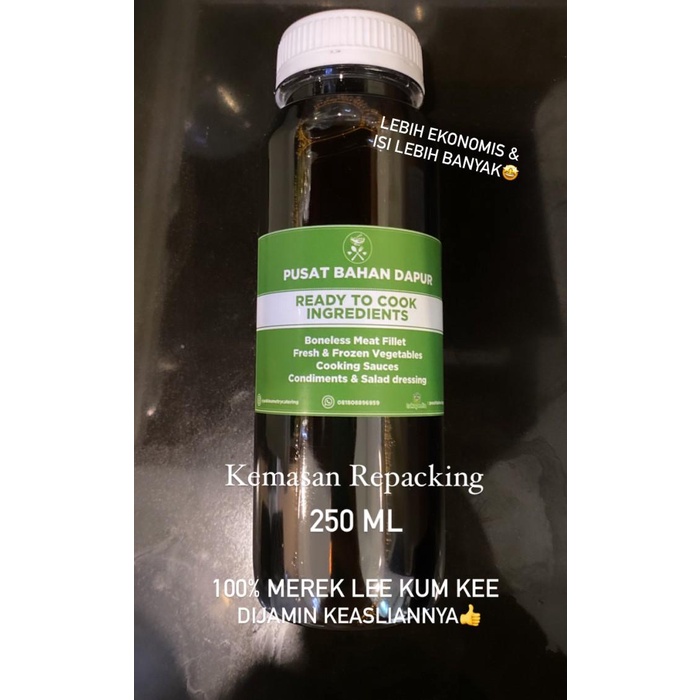 

Minyak Wijen Repacking Merek Lee Kum Kee Kemasan 250Ml 058