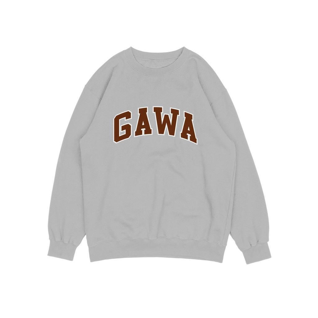 BROWN LOGO GAWA SWEATER CREWNECK PRIA WANITA Size M-XXL