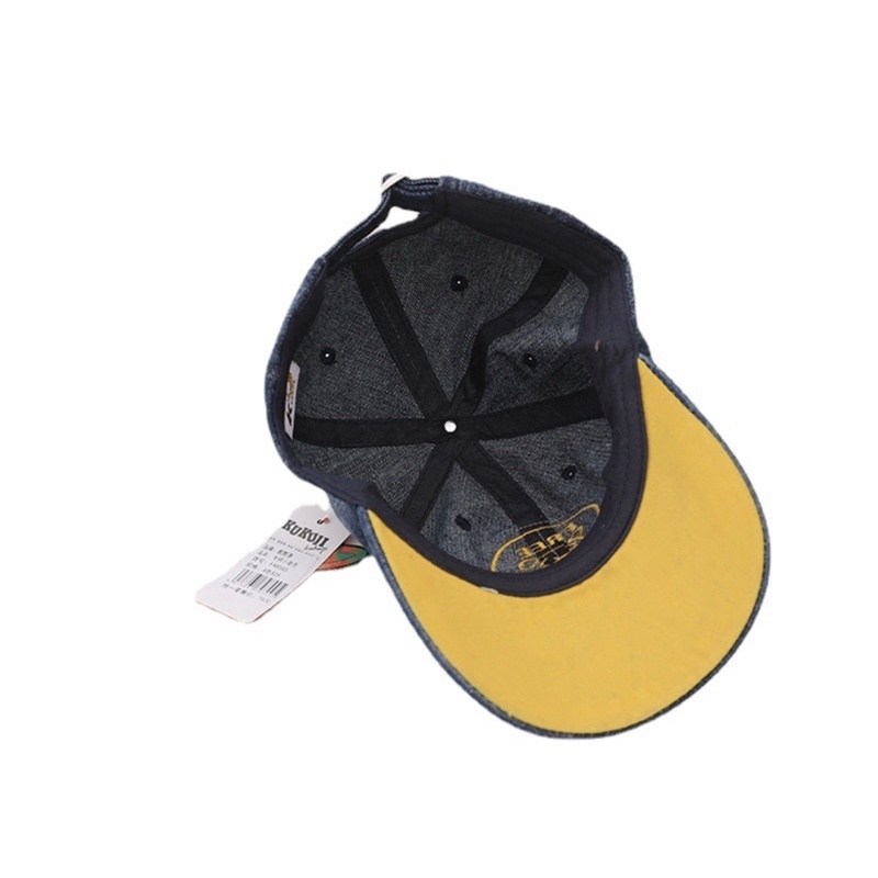 Topi Baseball Denim Anak Balita Unisex Winnie D Pooh Goodboy