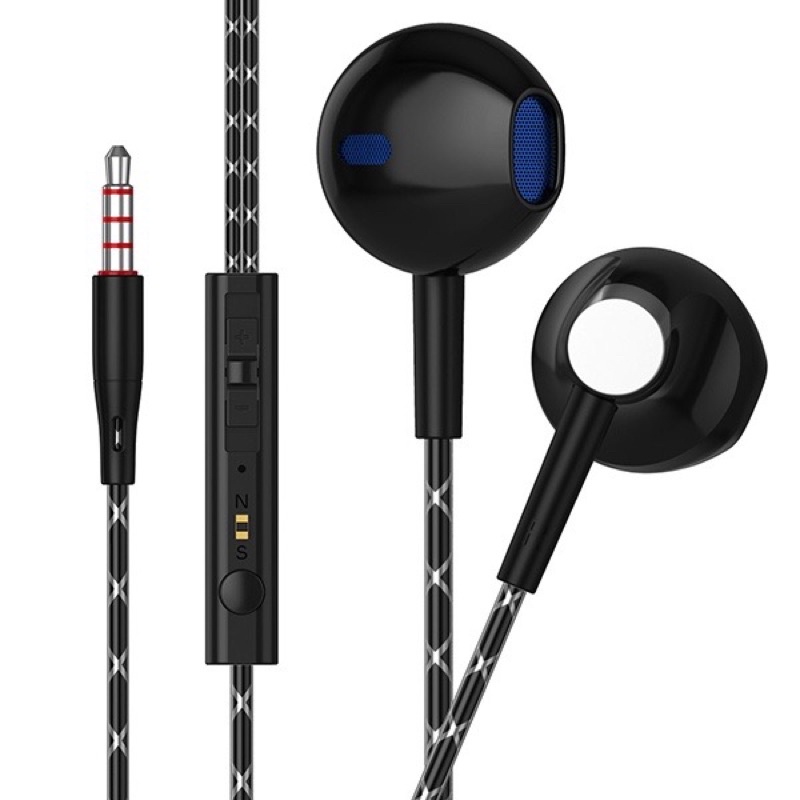 GROSIR HANDSFREE ROKER RK28K INFINITE CLEAR SOUND WITH VOLUME CONTROLLER ORIGINAL EARPHONE