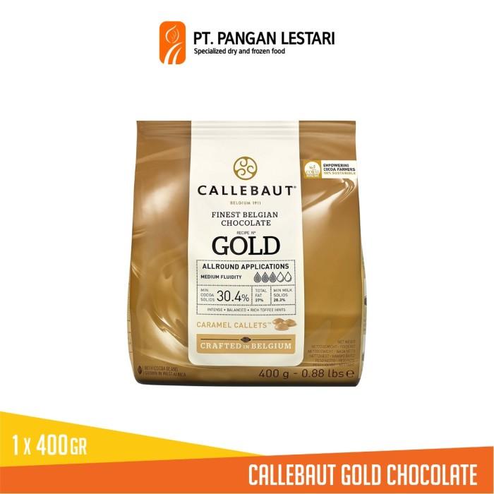 

Berkualitas Callebaut Gold Chocolate Couverture 400 Gr 095