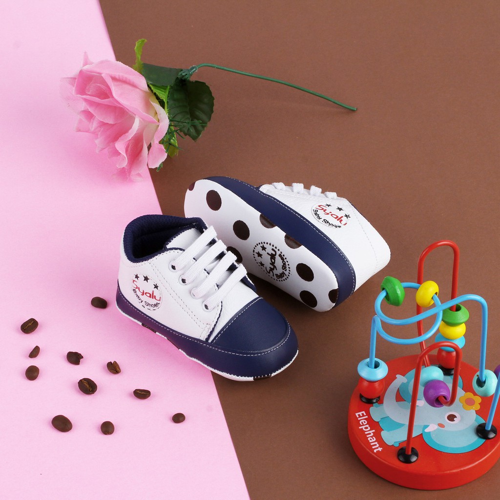 PW01 Sepatu Anak Bayi Prewalker Laki Laki Unik Usia 0 3 6 9 Bulan Lucu Murah Terbaru newborn