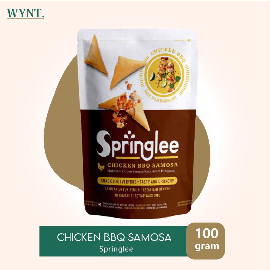 

Springlee Samosa Ayam Panggang / BBQ Chicken Samosa 100gr
