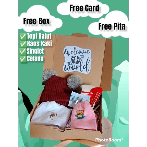 

Hampers box viral kekinian | gift box | hampers baby termurah | kado lahiran bayi