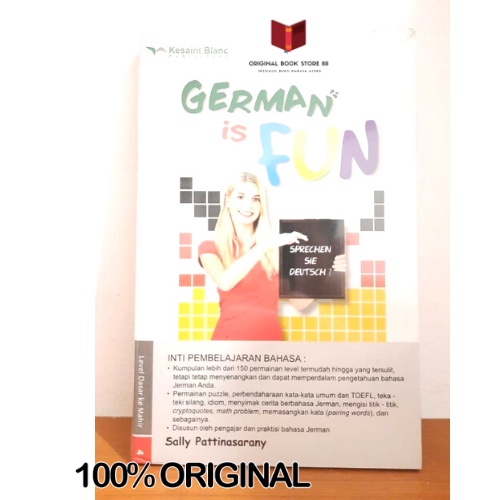 Jual Buku Belajar Bahasa Jerman Sekaligus Bermain: GERMAN IS FUN ...