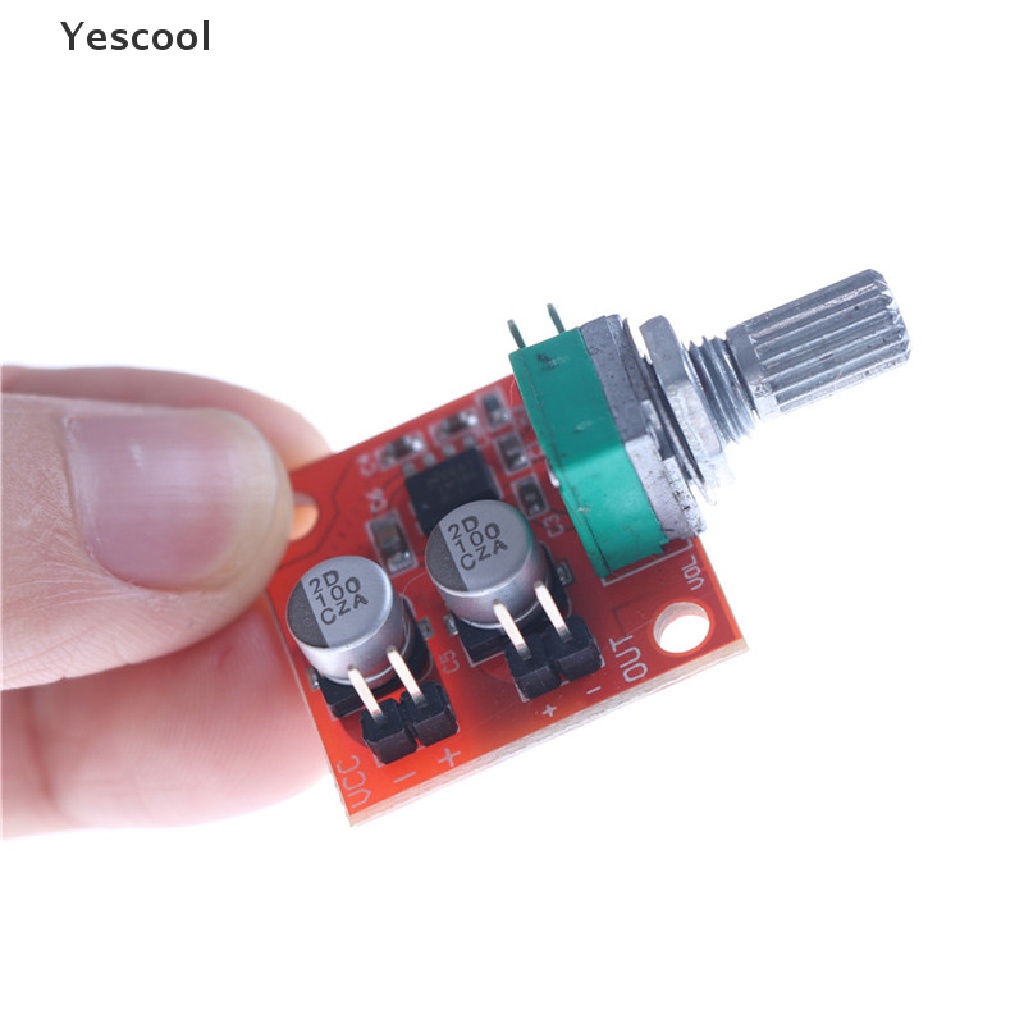 Yescool LM386 Board Power Amplifier Mikrofon Elektrik 200x DC 3.7V-12V