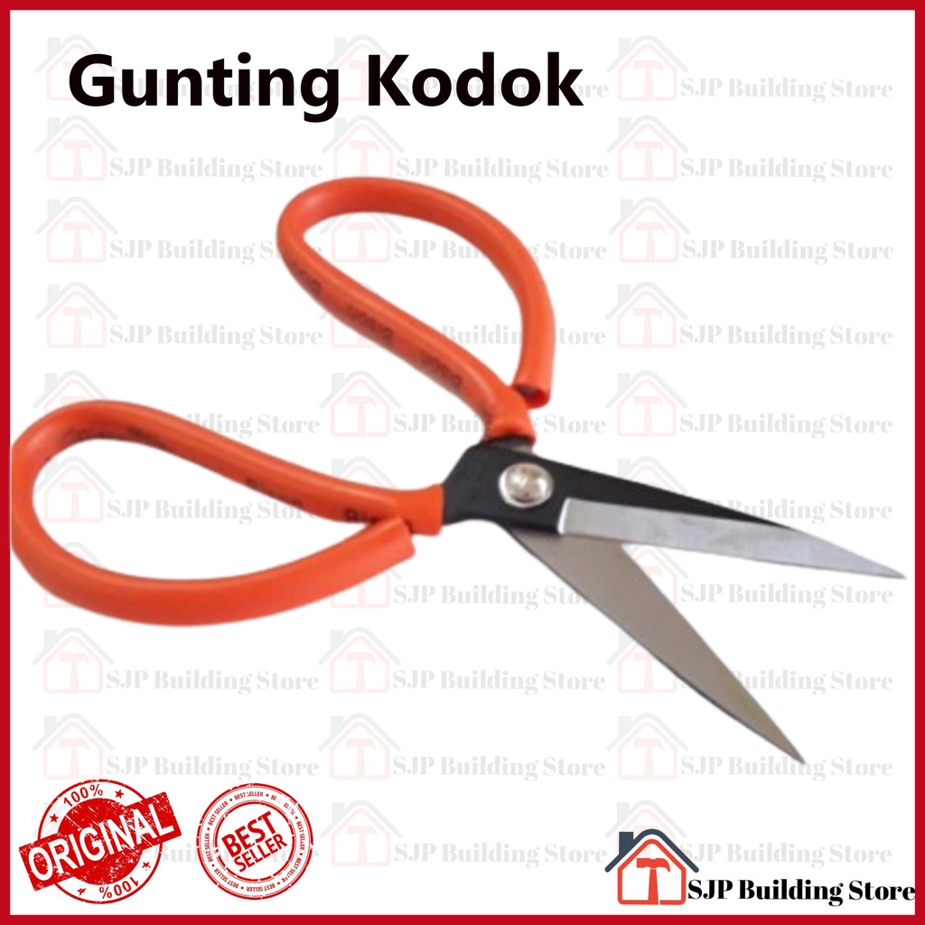 Gunting Kodok 8 Inch - Gunting Bahan Kain Tailor Scissors