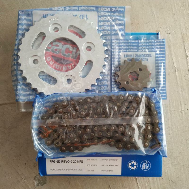 Gear Paket FSCM Supra Fit New