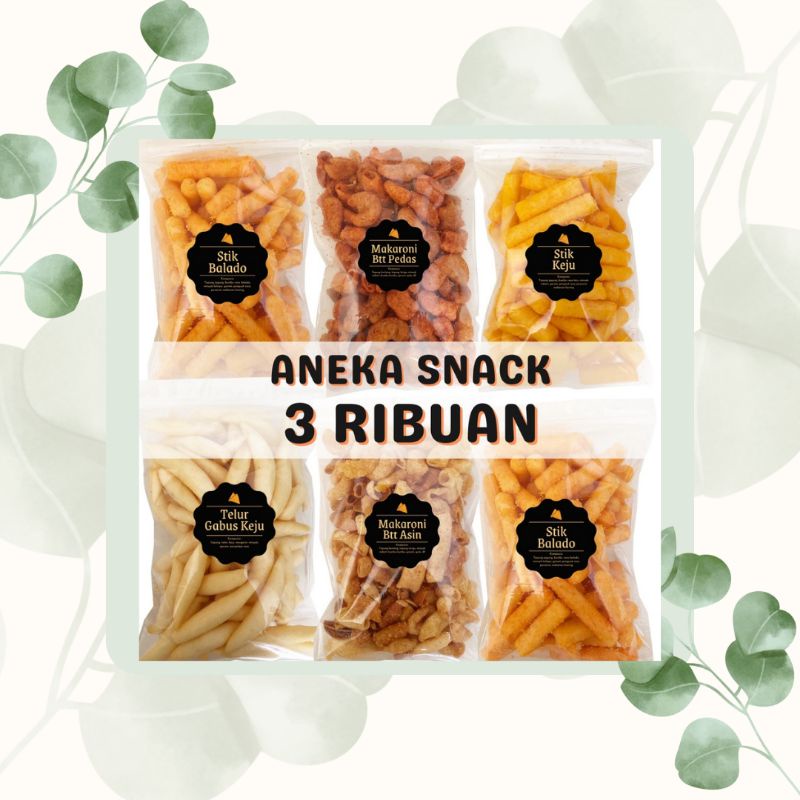 

Snack Ringan serba 3ribu