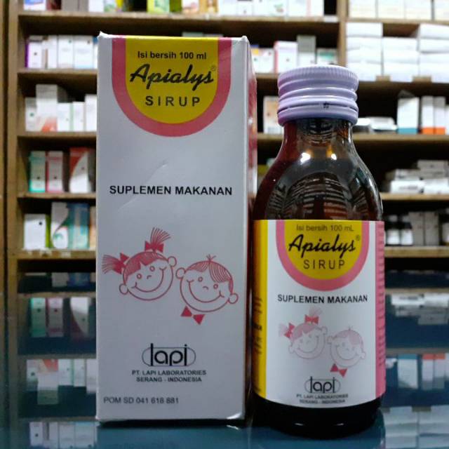 

Apialys Sirup / Multivitamin / Nafsu makan anak