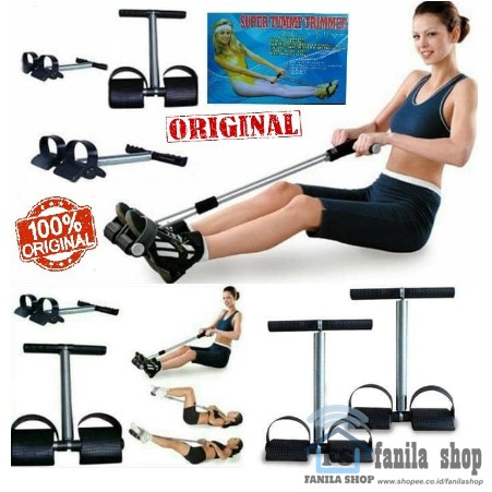 Tummy Trimmer Pelangsing Tubuh - alat olah raga pengecil perut sit up alat fitnes