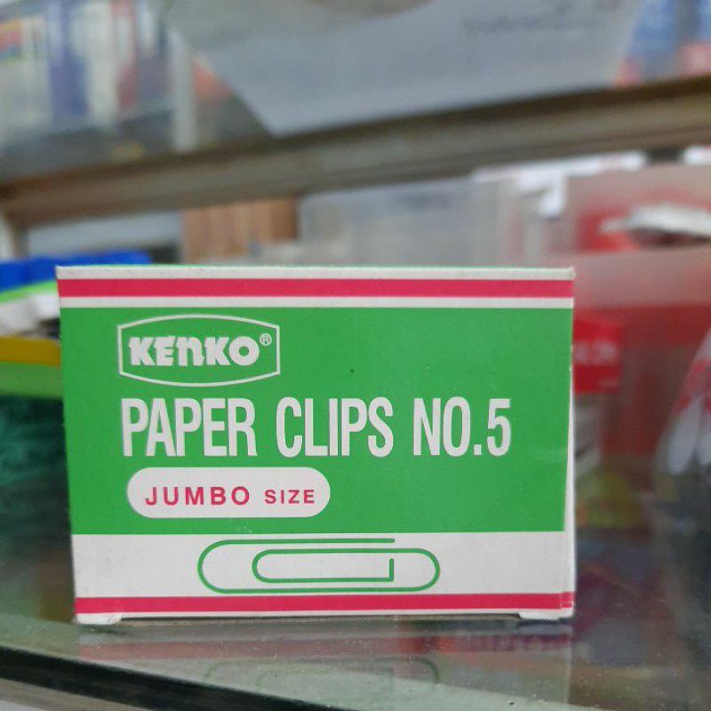 

PAPER CLIP NO. 5 JUMBO KENKO ORIGINAL penjepit kertas