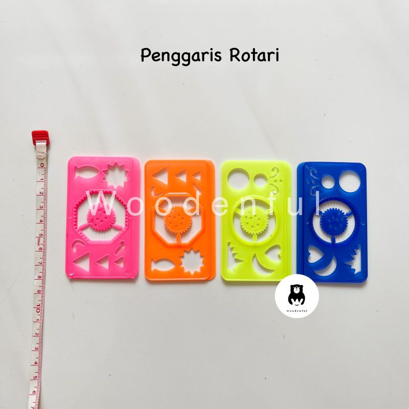 

Mainan Penggaris Rotari | Penggaris Bunga