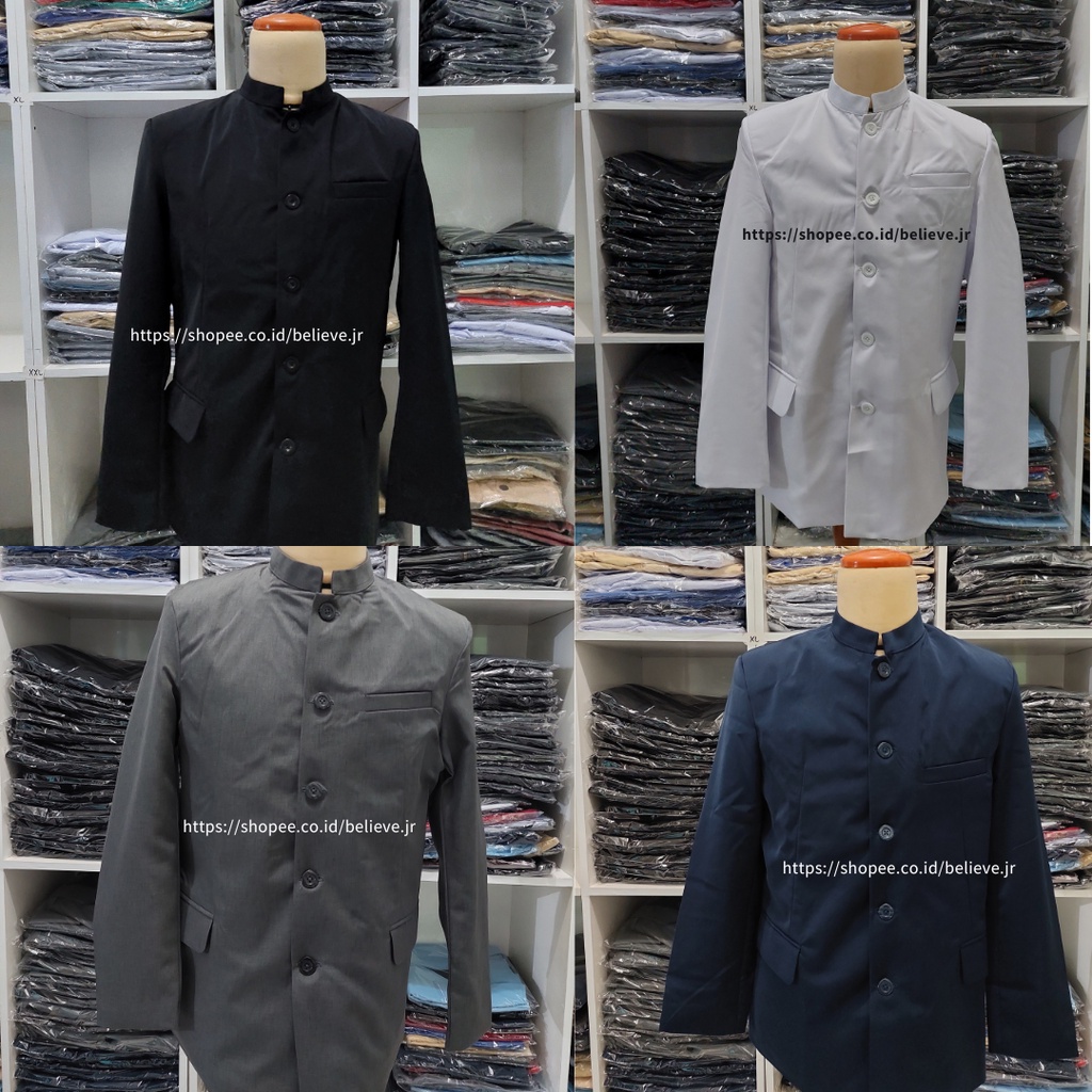 Baju beskap dewasa |Baju melayu|jas koko tutup| jas koko pria|Jasko|jas santri pria pondok wadimor|j