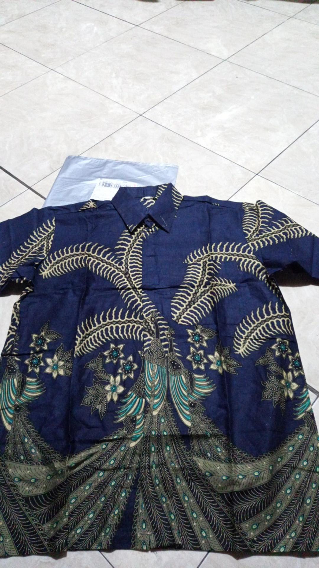 Maura Couple - Sania Ruffle Batik Couple Ori Ndoro Jowi Garansi Termurah Shopee - Batik Modern Solo
