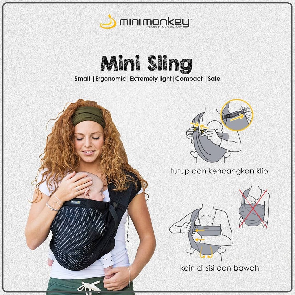 Mini Monkey Mini Sling Mesh