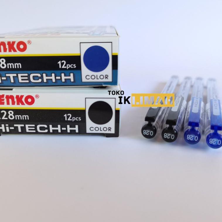 

ェ KENKO Pulpen Gel Hi-Tech-H 0.28 mm Hitam - Biru / Pena Jel / Bolpen / 1 Box 12 Pcs ㅝ