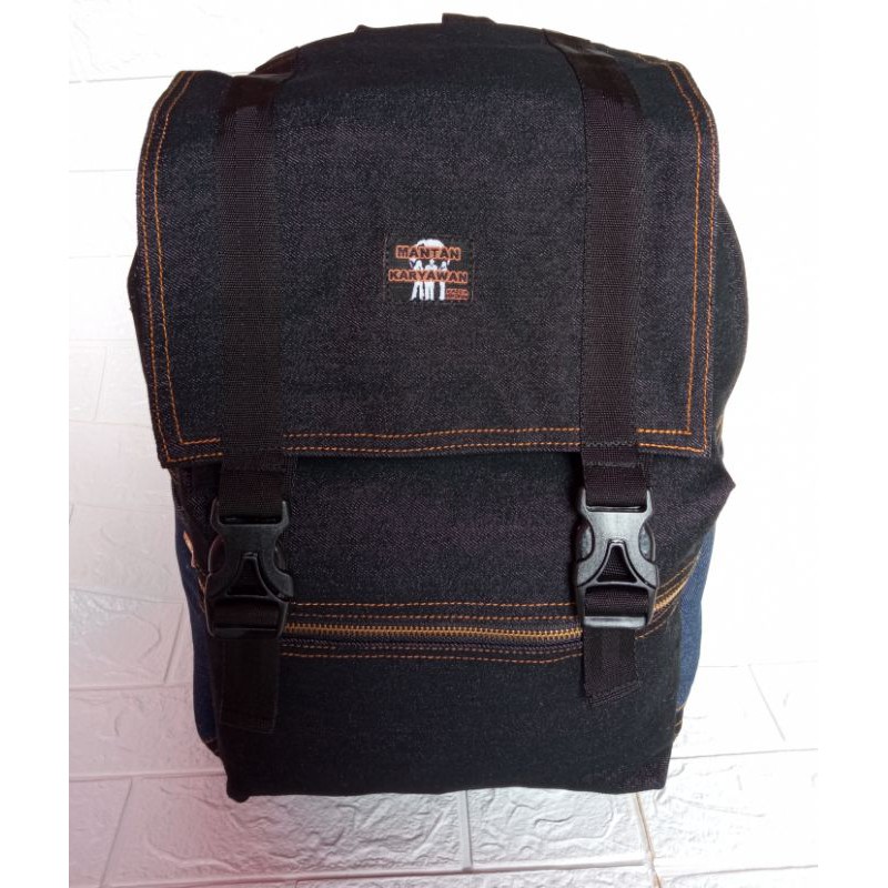 TAS LAPTOP/SANDANG/RANSEL/SEKOLAH/KERJA/PRIA/WANITA/DENIM/KEREN/MURAH