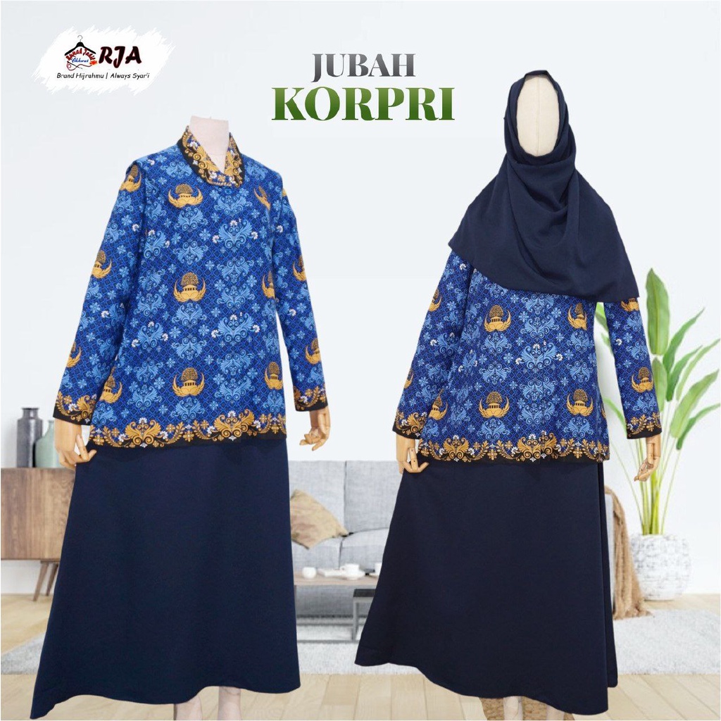 Gamis Syari Korpri PNS Terbaru 2022