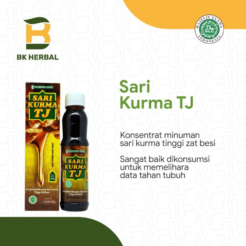 

Sari Kurma TJ 250 gram