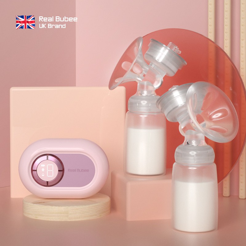 New Real Bubee Smart Pompa ASI Elektrik Ganda No Bisphenol A Electric Breast Pump