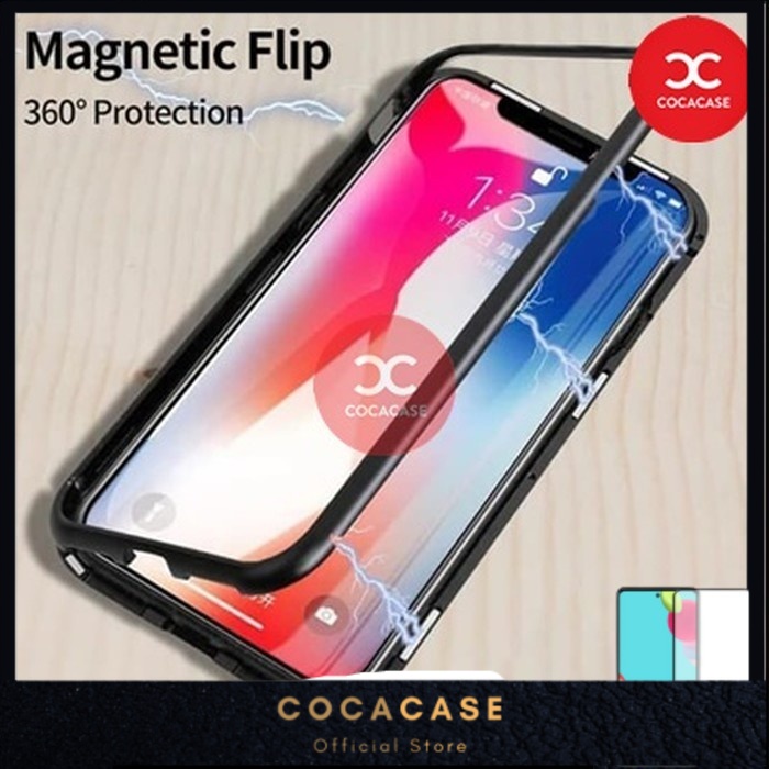 Magnetic Case Oppo F11 PRO Clear Transparent Case Magnet Oppo F11 PRO