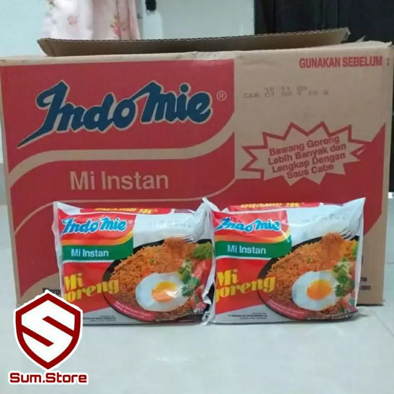 

Indomie mie goreng indofood 1 karton/ dus siap kirim