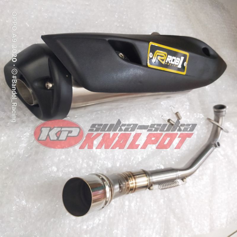 Knalpot Rob1 Pcx 160 vario 160 Header SILINCER ONLY