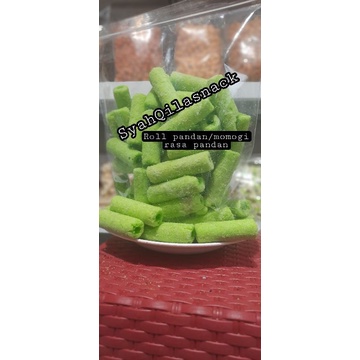 

roll pandan/momogi rasa pandan 200 gram