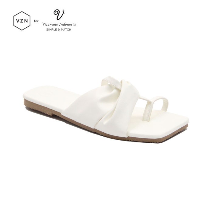 VZN VIZZANO SHOES SANDAL WANITA DESIGN VALENCIA - PUTIH, 37