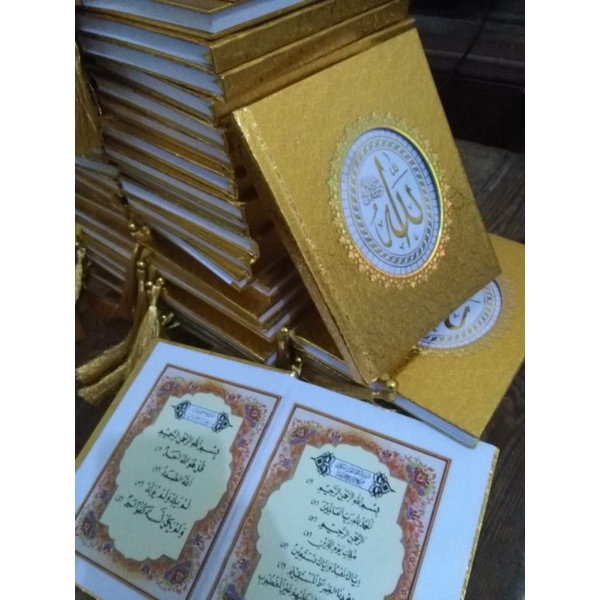 Buku Yasin  Hard Cover Emas