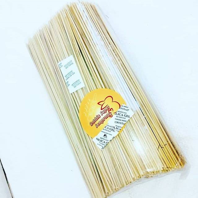 TUSUK SEMPOLAN TUMPUL BAMBU MESIN PANJANG 30 DIAMETER 3 MM ISI 1000 PCS
