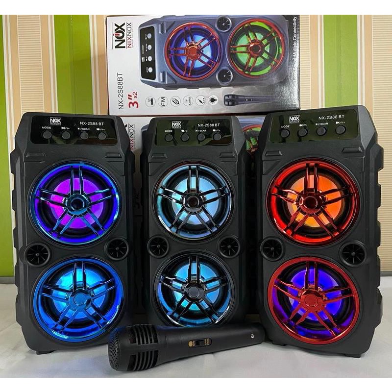 Speaker Nixnox Nx-2S88BT Nx-2S188BT Nx-2S288BT Nx-2S388BT Nx-2S588BT Nx-501 Nx-801 Nx-802 Nx-803 Speaker Bluetooth Free Mic Speaker ExtraBass Speaker Big Bass#speaker#speakerbluetooth#speakerbluetoothmurah