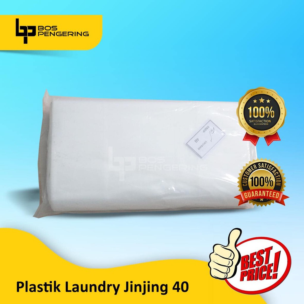 Plastik Packing Pakaian Laundry - Plastick Praktis Jinjing 3 Jari Kualitas Terjamin