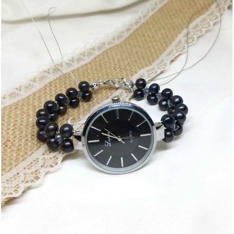 JAM TANGAN/JAM TANGAN MUTIARA/MUTIARA LOMBOK/MUTIARA AIR TAWAR/PERHIASAN MUTIARA